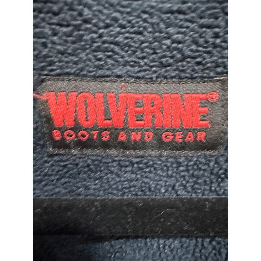 Wolverine Men's Distressed Lined Jean‎ Jacket Shirt Size: Fits Like A L Or XL - Picture 3 of 16